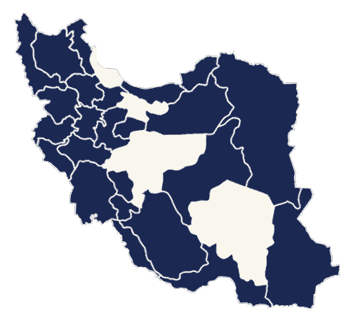 نقشه ایران مشاوره کسب و کار مدیران نواندیش در ایران
