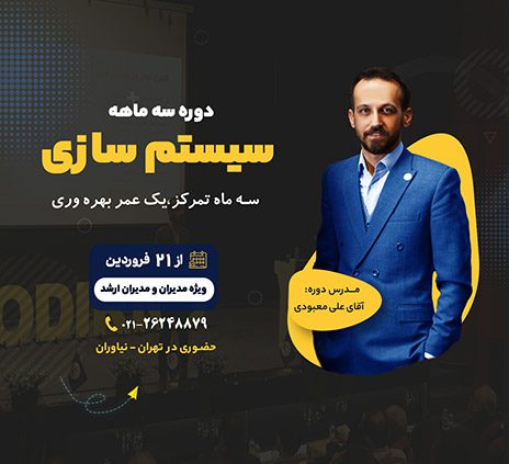 دوره جامع سیستم سازی کسب و کار