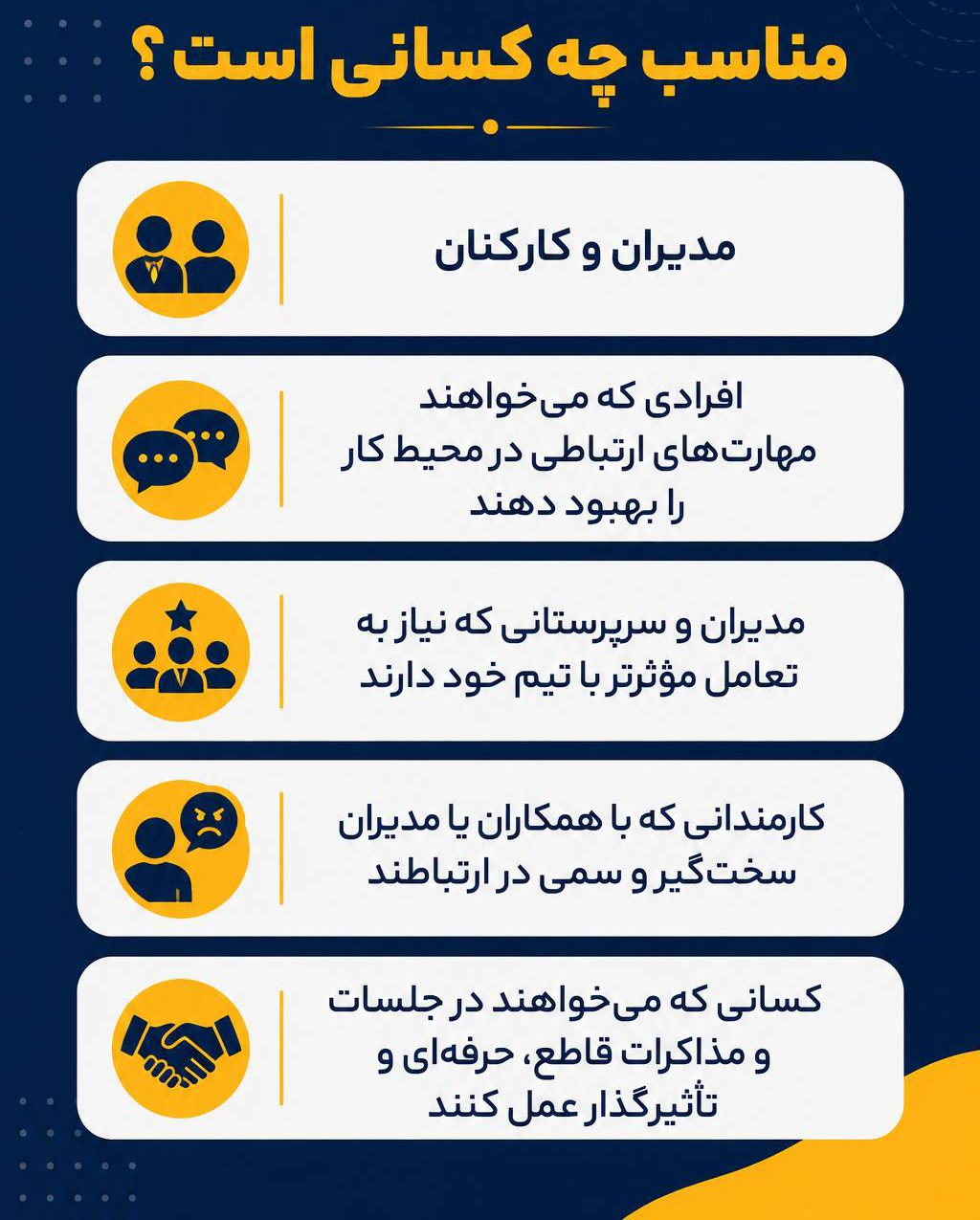 تصویر دوره آموزش مهارت های ارتباطی