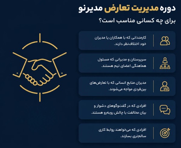 دوره مدیریت تعارض